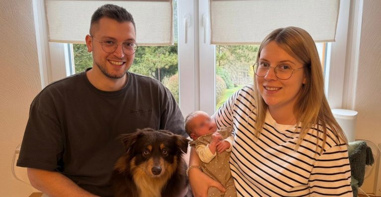 Willkommensbesuch bei Familie Davertzhofen/Wagner